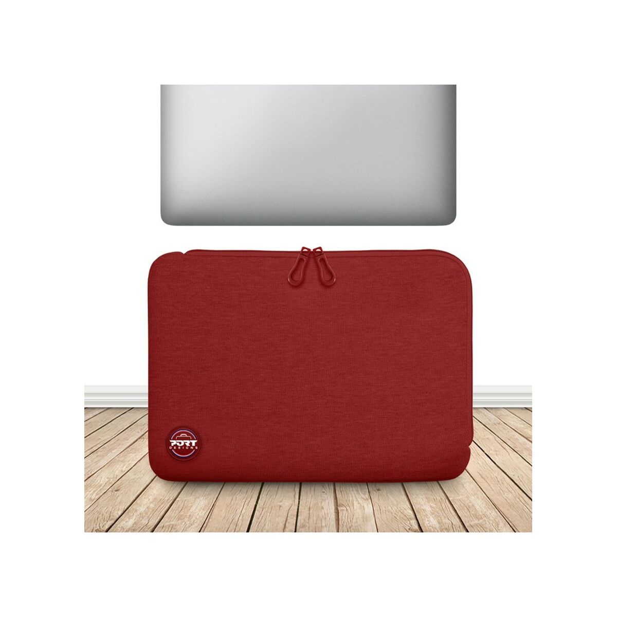 Housse d'ordinateur portable Port Designs Torino II Rouge Monochrome 14"