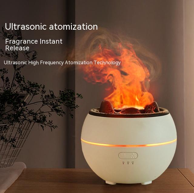Diffuseur d'arôme de flamme Humidificateur de bureau de ménage pour aromathérapie - eShopinvi™
