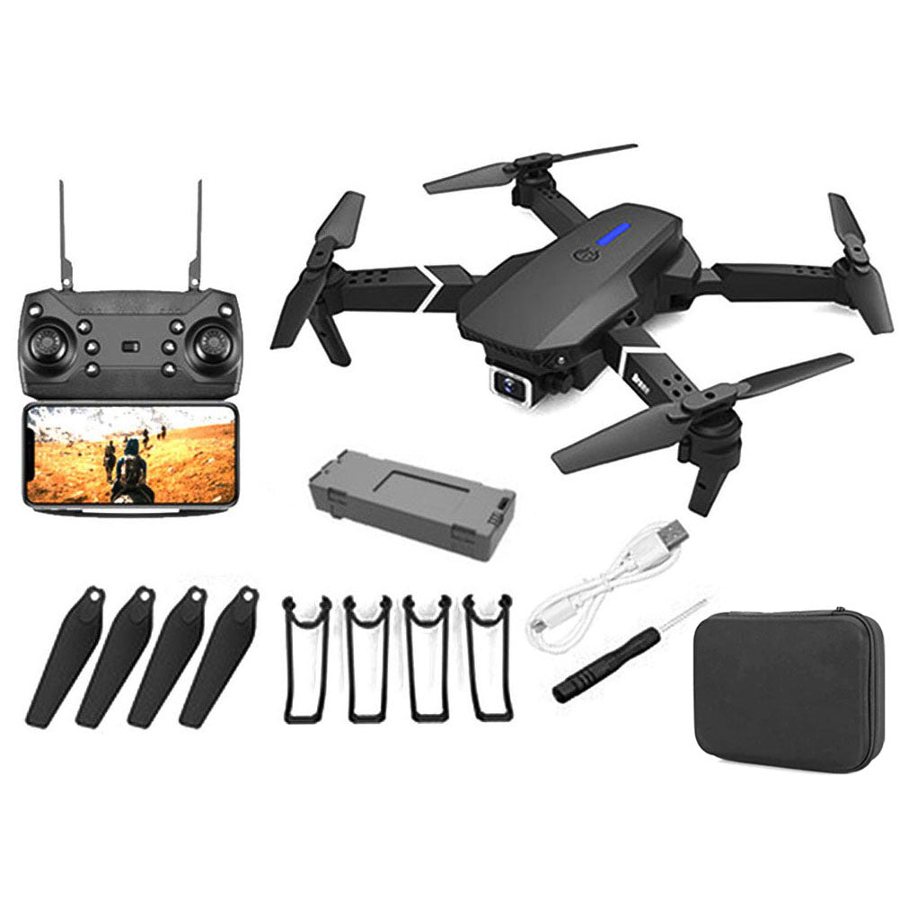 Drone 4k Profesional HD 4k Rc Airplane Dual-Camera Wide-Angle Head Remote Quadcopter Airplane Toy Helicopter - eShopinvi™