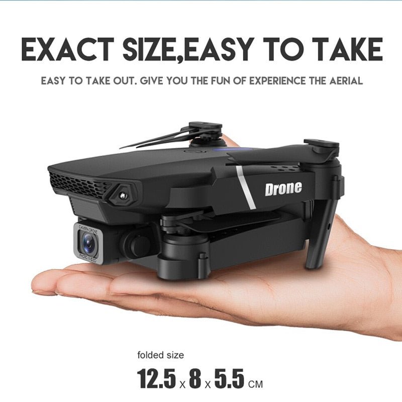 DRONE E88 Mini Professional HD Camera Obstacle - eShopinvi™