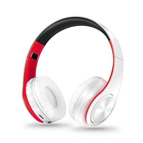 Écouteurs stéréo Bluetooth, casque d'écoute, musique, FM, Support carte SD, avec micro, pour tablette Mobile Xiaomi Iphone Sumsamg - eShopinvi™