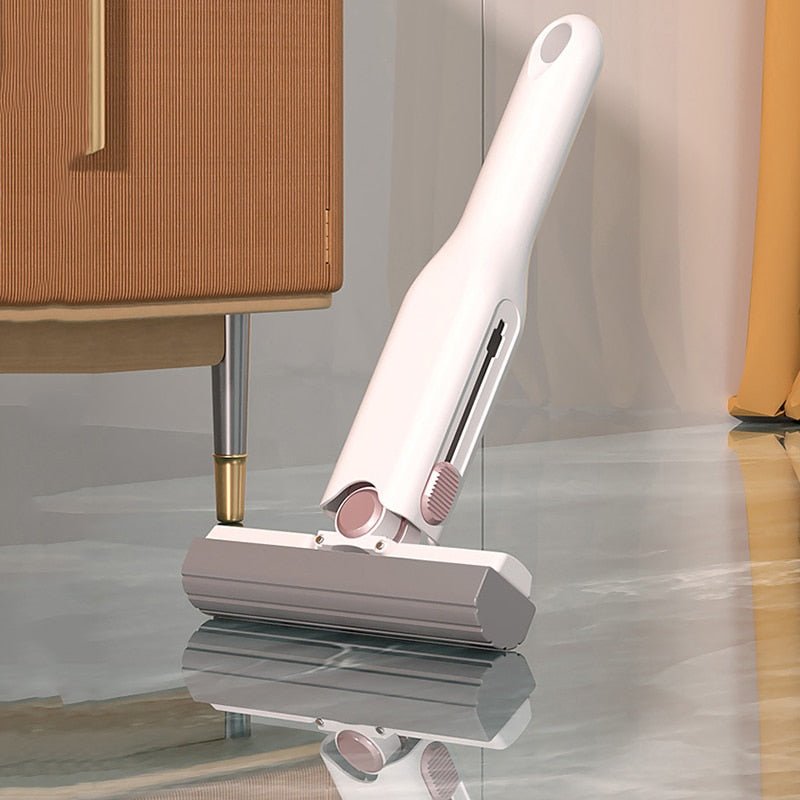 Fournitures de nettoyage Mini vadrouille à presser, cuisine domestique, voiture, vadrouille de nettoyage de bureau, éponge de verre, outils de nettoyage ménager. - eShopinvi™