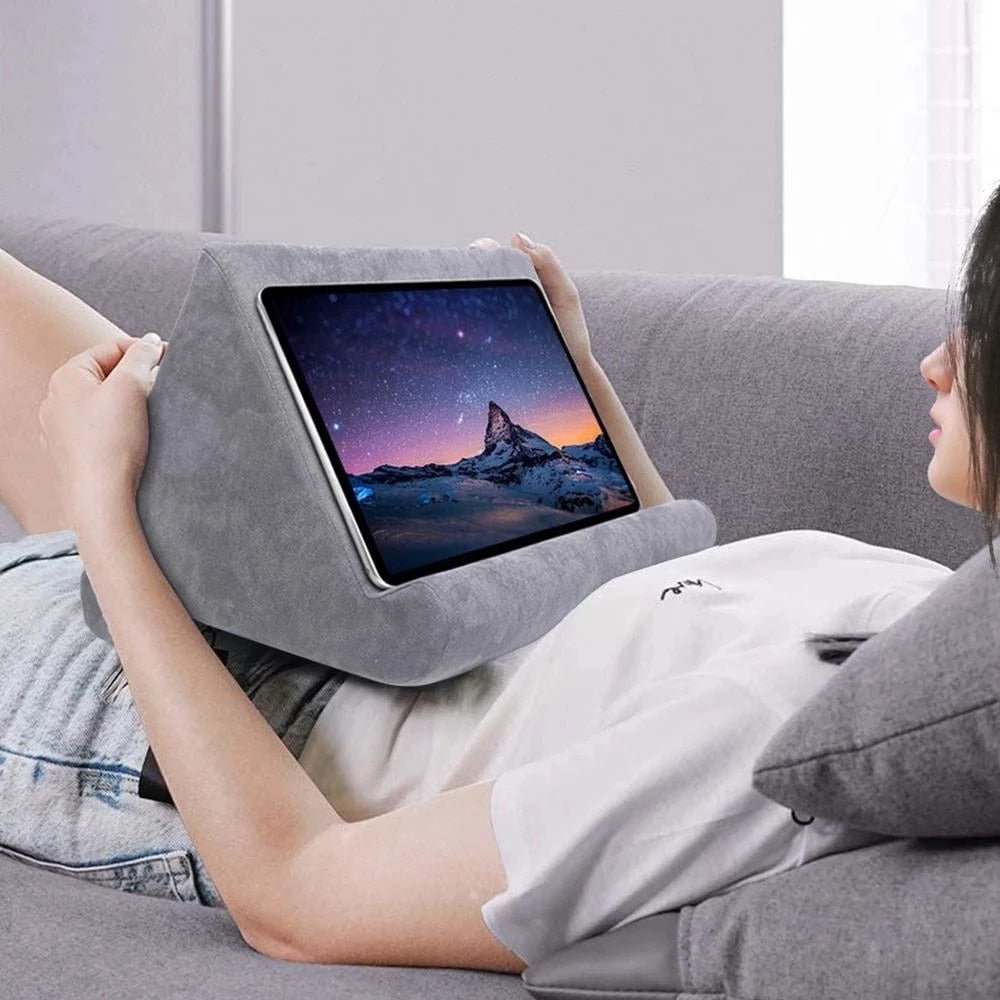 Sponge Pillow Tablet Stand For iPad Samsung Huawei Lenovo Tablet Holder Phone Support Bed Rest Cushion Tablette Reading Holder - eShopinvi™