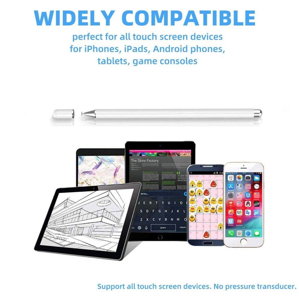 Stylet pour écran tactile, pour téléphone Android, iPad, iPhone, tablette, Samsung, Xiaomi, Huawei 2 - eShopinvi™