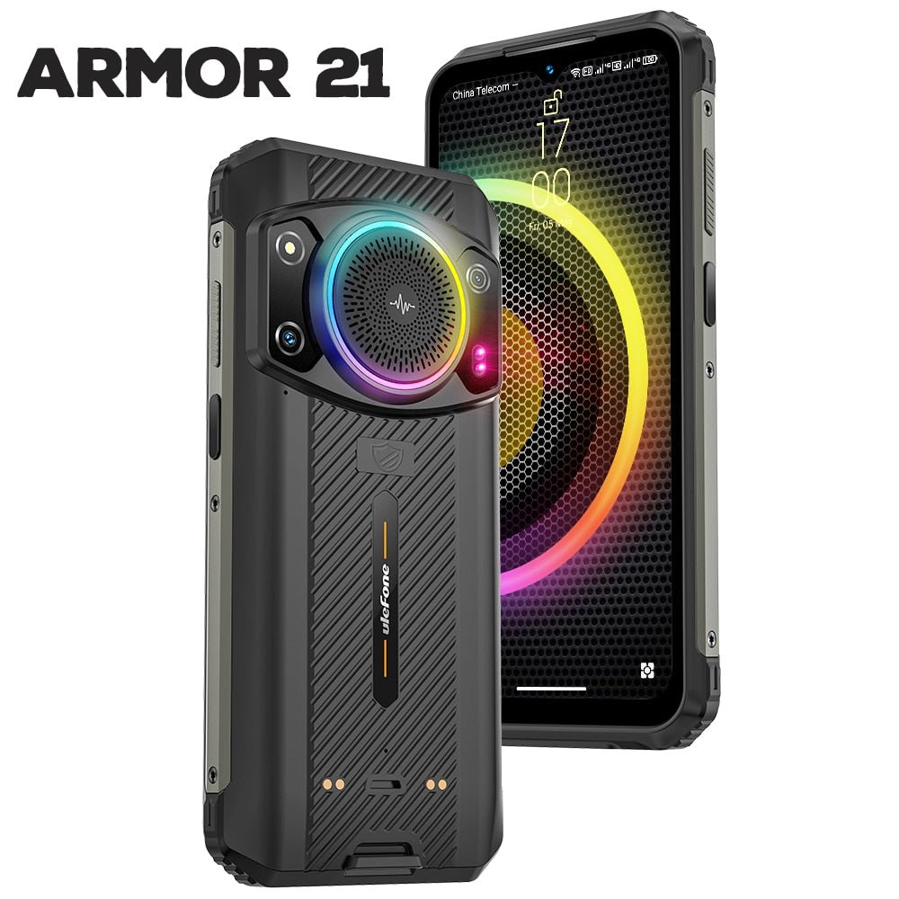 Ulefone Armor 21 téléphone robuste 16 go RAM 256 go ROM Smartphone Android 13 G99 téléphone portable 64MP 9600mAh 4G cellulaire Version mondiale - eShopinvi™