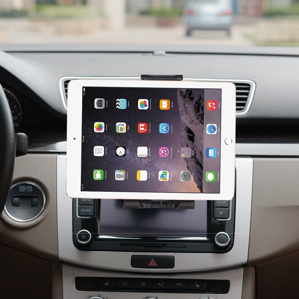 Universel 7 8 9 10 "support de tablette de voiture support de CD automatique de voiture support de PC support pour IPad 2 3 4 5 6 Air 1 2 support de voiture de tablette - eShopinvi™